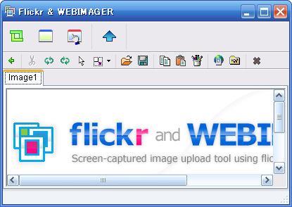flickr and webimager application