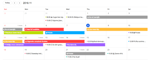 モダンでフラットデザインがキレイなカレンダーui実装 Toast Ui Calender のご紹介 Webデザイン参考記事まとめアプデ